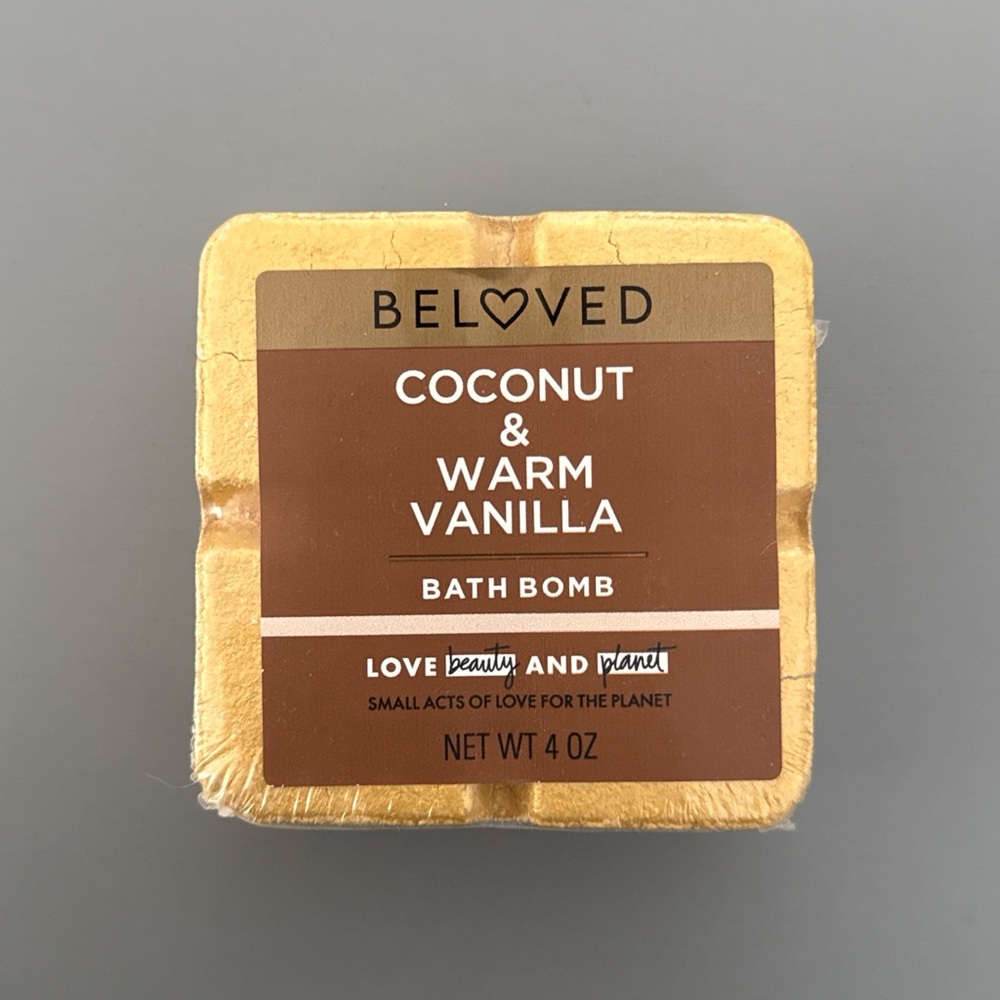 Beloved Coconut & Warm Vanilla Bath Bomb